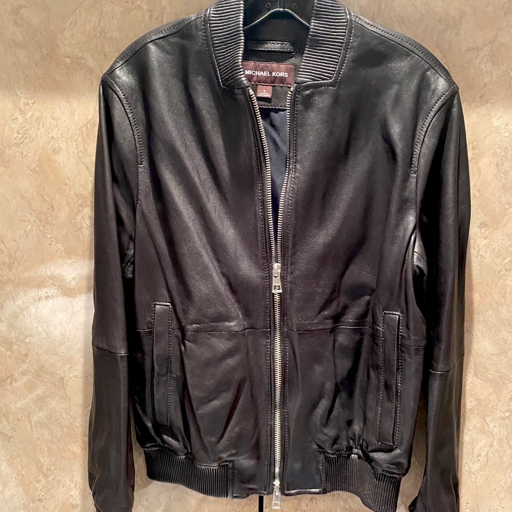 Men’s Real leather Michael kors jacket